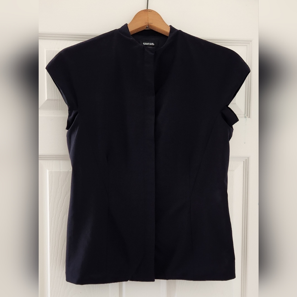 Emanuel Ungaro Cap Sleeved Jacket